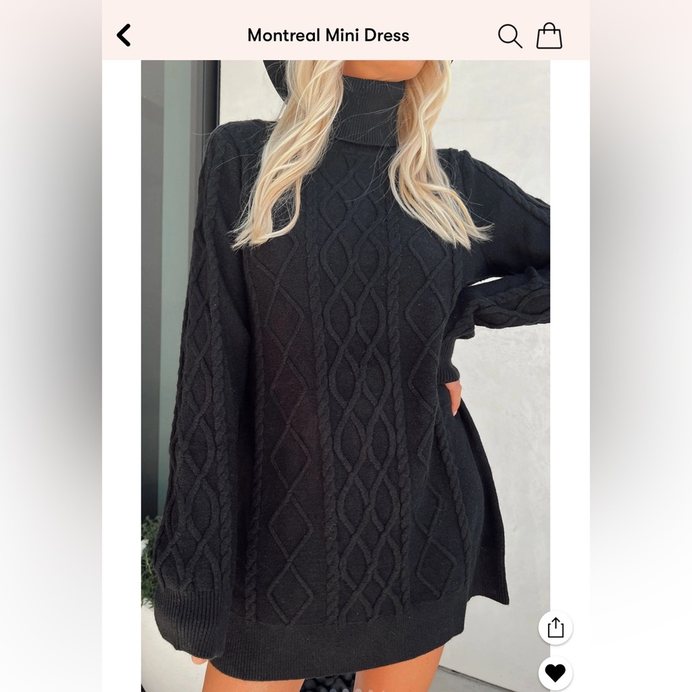 Show me your MuMu Montreal sweater dress